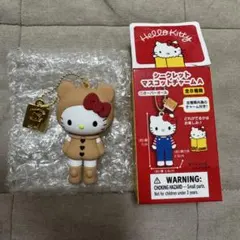 【新品未使用】ハローキティ展 シークレット マスコット チャームA くまスーツ