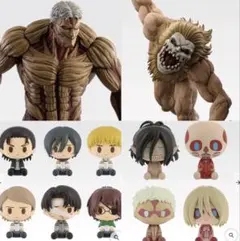 一番くじ 進撃の巨人 ～それぞれの決意～　A賞　B賞フィギュアセット