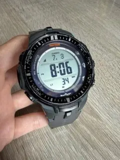 CASIO PRO TREK PRW-3000 タフソーラー 電波時計のサムネイル