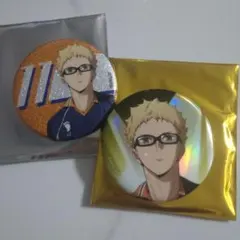 ハイキュー!! 缶バッチ 挑戦者たち 月島蛍 ハイキュープラザ