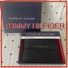 TOMMYHILFIGERトミーヒルフィガーUS限定二つ折りレザーウォレット財布のサムネイル