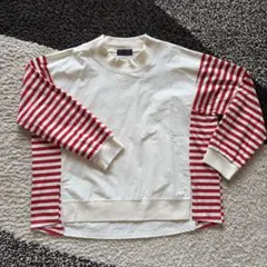 IN THE MARKETインザマーケット ストライプ 長袖トップス