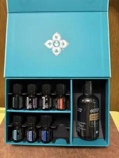 doTERRA エッセンシャルオイル 7本セット＋ココナッツオイル スタンド付き doTERRA アロマタッチテクニックセット＆オイル台セット - メルカリ