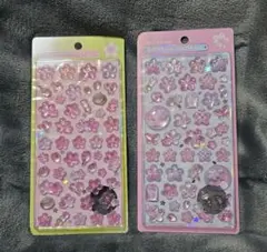 ボンボンドロップシール　さくら　桜　和柄　2セット