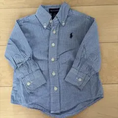 Ralph Lauren チェック柄シャツ 2T