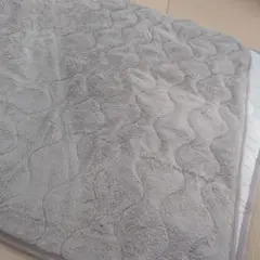 ニトリ 置くだけ 敷パッド S シングル グレー パッド 冬