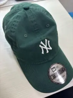 New Era 9TWENTY 緑色キャップ