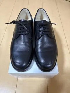 未使用/箱入り■ベルギー軍/オフィサーシューズ（２５．５㎝）のサムネイル