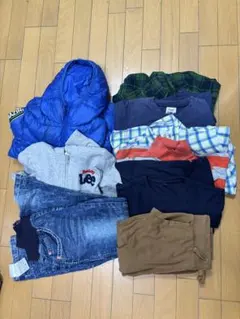 男の子　キッズ服 130 140サイズ まとめ売り ダウンジャケット