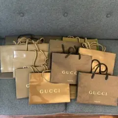 GUCCI グリーンショップ袋まとめ売り
