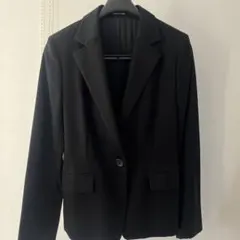 DKNY/テーラードジャケット/6/黒/ウール混/ストライプ/オフィス - メルカリ