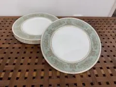 ウェッジウッド コロンビアセージグリーン プレート　丸皿　黒壷　4枚まとめ売り 楽天市場】ウェッジウッド Wedgwood 壺印 英国製 コロンビア