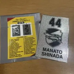 ジェフ千葉 シークレットメタルカード シルバー 品田愛斗選手