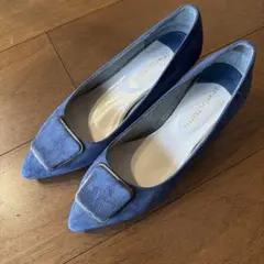 WA オリエンタルトラフィック　パンプス　スクエアプレートヒール