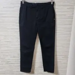 【M】D.M.G ドミンゴ ゴムウエスト チノパン ブラック 日本製