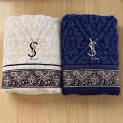 【イブサンローラン】フェイスタオル2枚