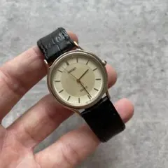 SEIKO ドルチェ メンズ 腕時計 クォーツ 稼働 80年代 新品電池 426