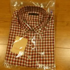 【新品】INSPIRE チェックシャツ L 赤