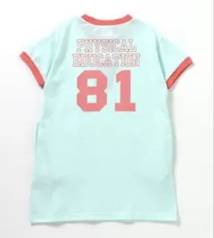 BREEZE ブリーズ　Tシャツ　ワンピース　ナンバリング　ミント　リンク　90のサムネイル