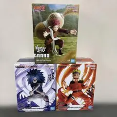 NARUTOVIBRATIONSTARS我愛羅 うずまきナルト& うちはサスケ