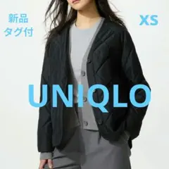 新品未開封タグ付　ユニクロ　パフテックノーカラージャケット　ブラック　XS