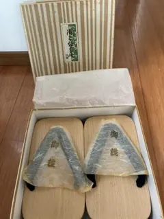 新品未使用　紳士用下駄