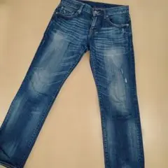 UNIQLO　UJ ボーイフレンドフィットストレートスデニム Мサイズ