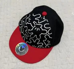 【美品】 ディズニー ミッキーマウス キャップ 帽子 ハット キッズ 52cm