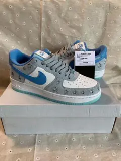 NIKE Air Force 1 グレー/ブルー