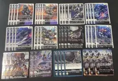 シャドウバースエボルヴ 破壊ウィッチ デッキパーツ 27枚 シャドバ