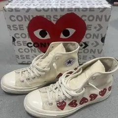 箱あり PLAY COMME des GARCONS】コンバース