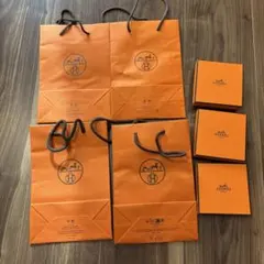 HERMES エルメス 紙袋and小物空箱セット