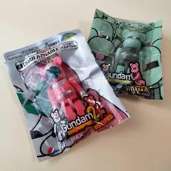 【未使用・未開封】機動戦士ガンダム ベアブリック 2セット ザク+シャア