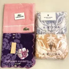 ハンドタオル4枚セット