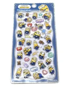 新品　ミニオンズ　プチドロップシール