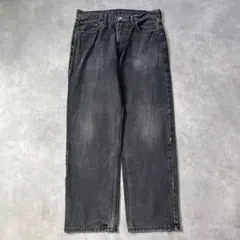 リーバイス550 Levis W34 ブラックデニムボトム 古着 黒 16914