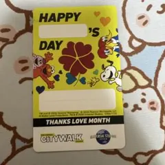 ユニバーサル・スタジオ・ジャパン THANKS LOVE MONTH ステッカー