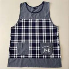 ミッキー エプロン 3L 4L 大きいサイズ 保育士