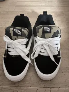 VANSニュースクールカモ柄レアVANS