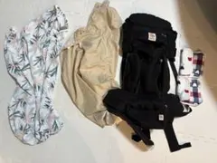 エルゴ　抱っこひもとケープとよだれカバー４点セット