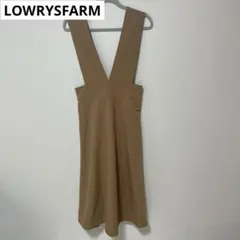 LOWRYSFARM ローリーズファーム　スカート　秋冬コーデ　ジャンスカ