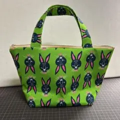 ハンドメイドウサギトートバッグ