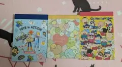 キャラクター ミニメモ帳 3点セット