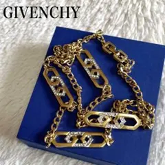 ジバンシィGロゴオーバルリンクツイストチェーンレディースゴールド 