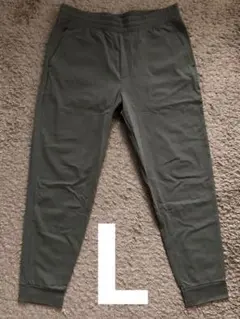 ★極美品★ユニクロ EXジョガーパンツ Lサイズ オリーブ