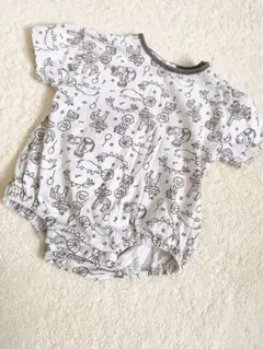 くろわっさんすべべ ベビー 半袖 80