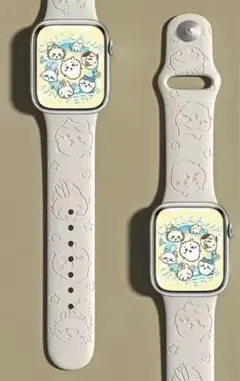 ちいかわ　Apple Watch バンド　ハチワレ　うさぎ　モモンガ