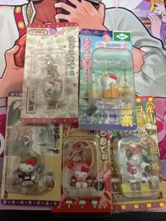 ハローキティ ご当地ストラップ 5種セット - メルカリ