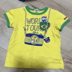 一度着　ミキハウス　ホットビスケッツ　Tシャツ 90