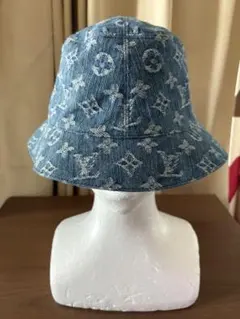 LOUIS VUITTON デニム バケットハット モノグラム【M78722】 - メルカリ